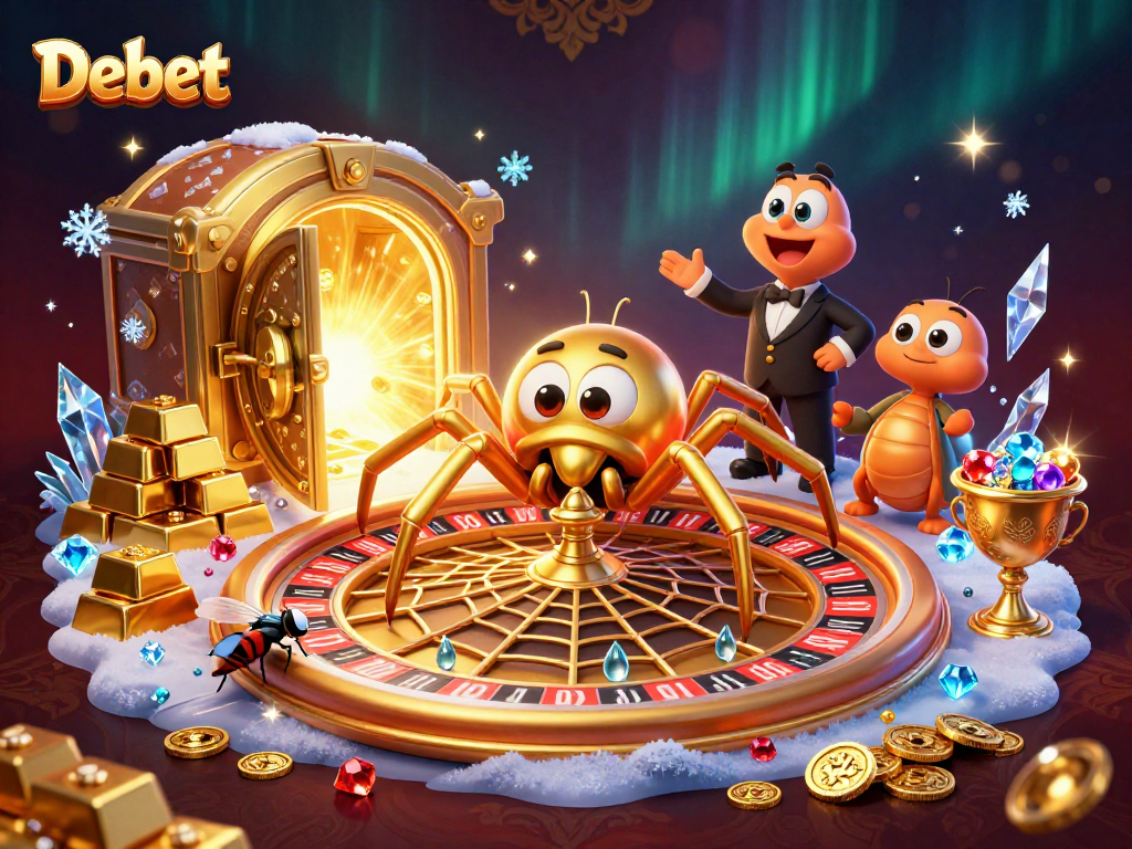 Debet offers thrilling roulette spins and captivating gaming experiences, featuring unique 3D interactions.