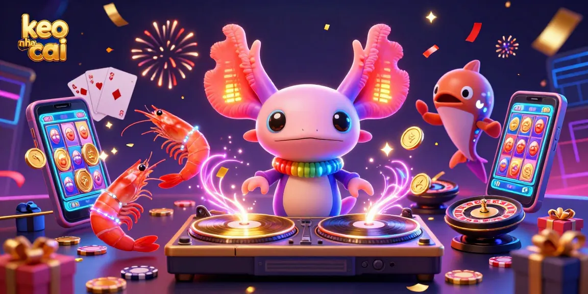 Experience keo nha cai excitement with vibrant 3D casino characters and dynamic gaming elements.