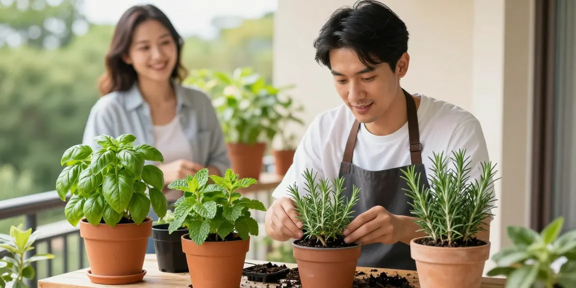 How to grow aromatic plants on the balcony with a local trusted provider and quality herbs.
